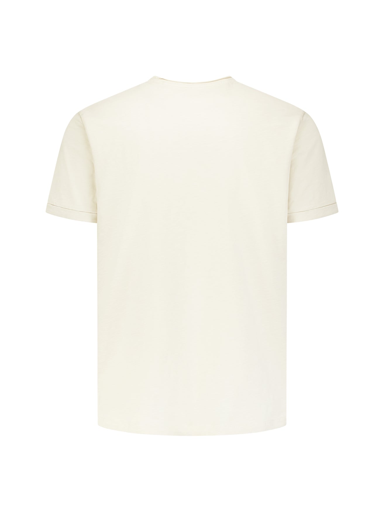 Katoenen Slub T-shirt | Stone