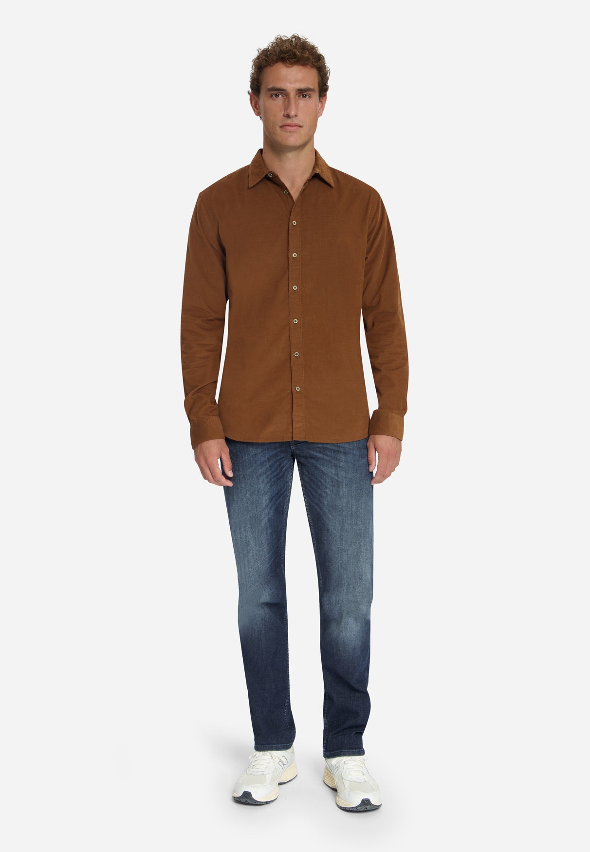 Corduroy Overhemd | Caramel