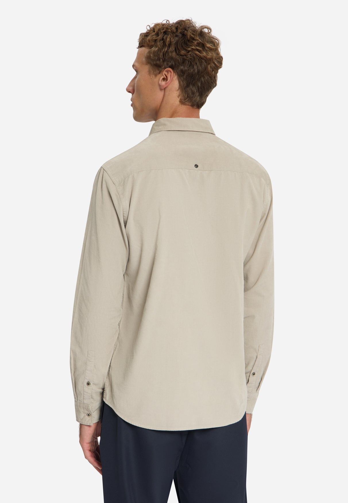 Corduroy Overhemd | Cement