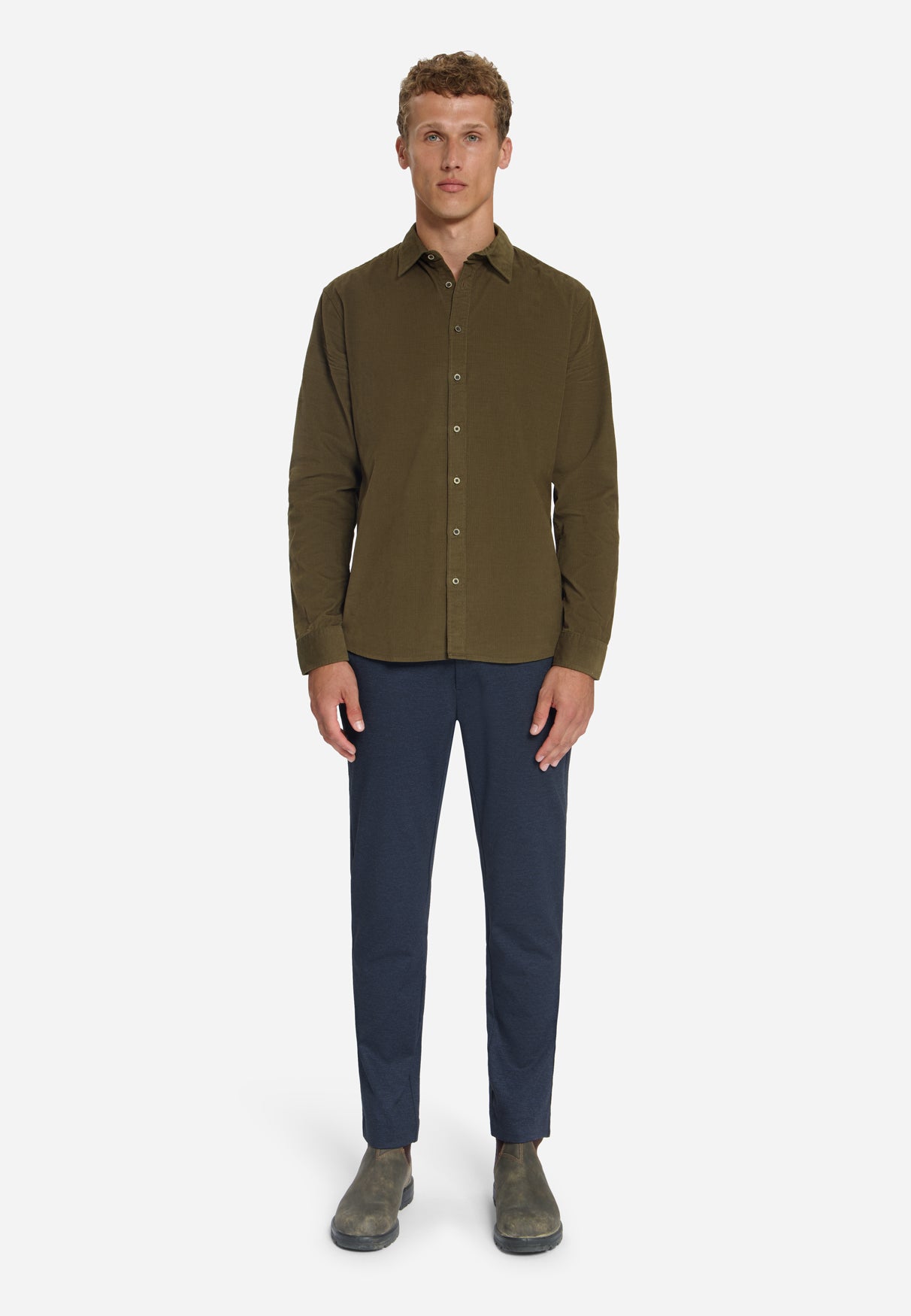 Corduroy Overhemd | Moss