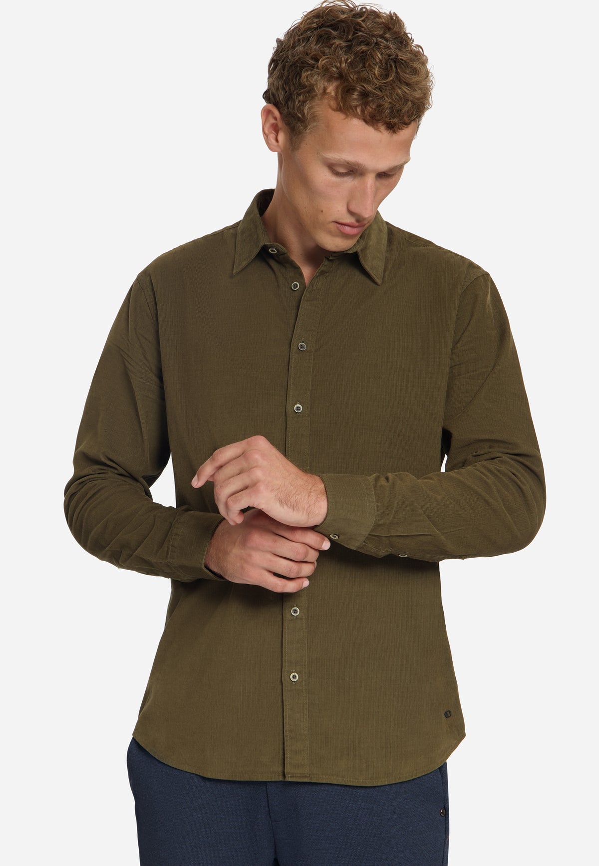 Corduroy Overhemd | Moss