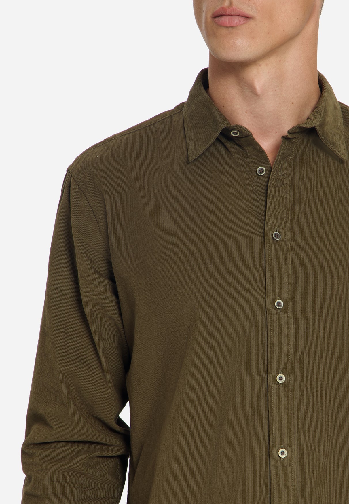 Corduroy Overhemd | Moss