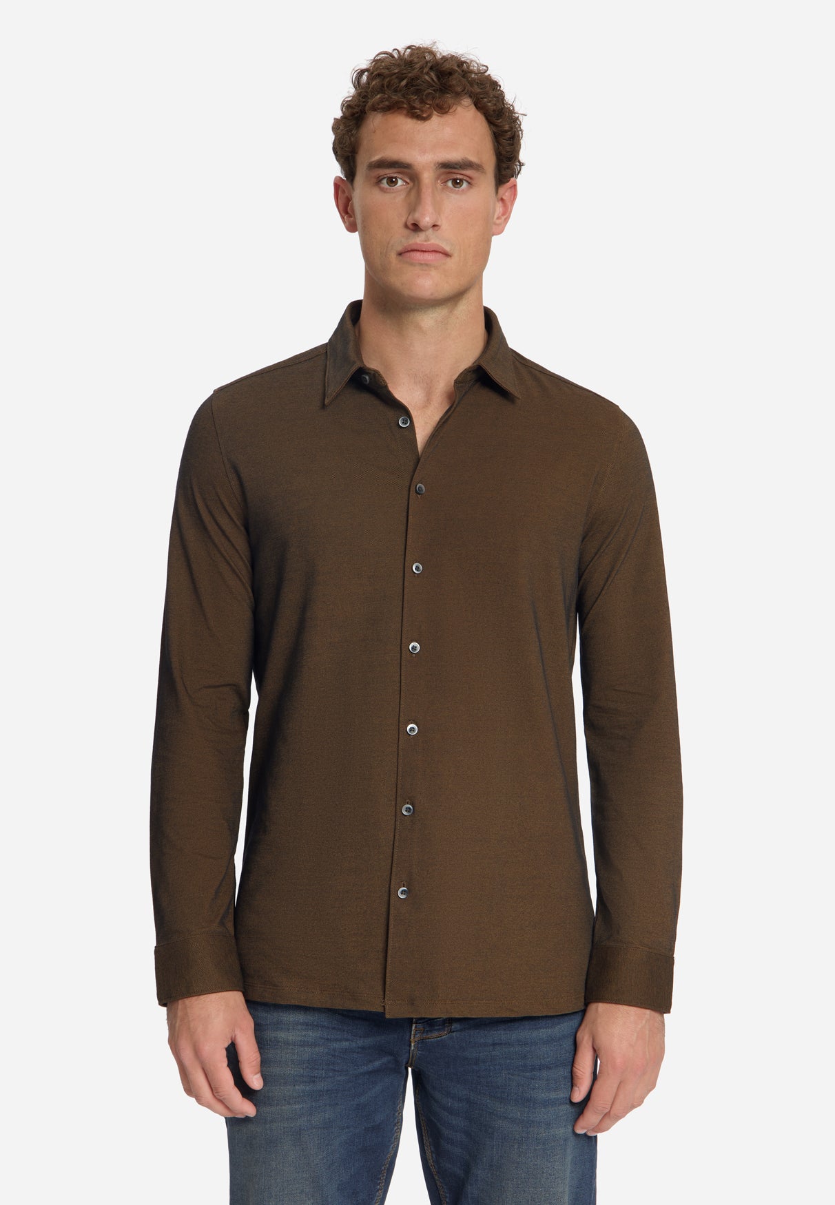 Twill Overhemd | Caramel
