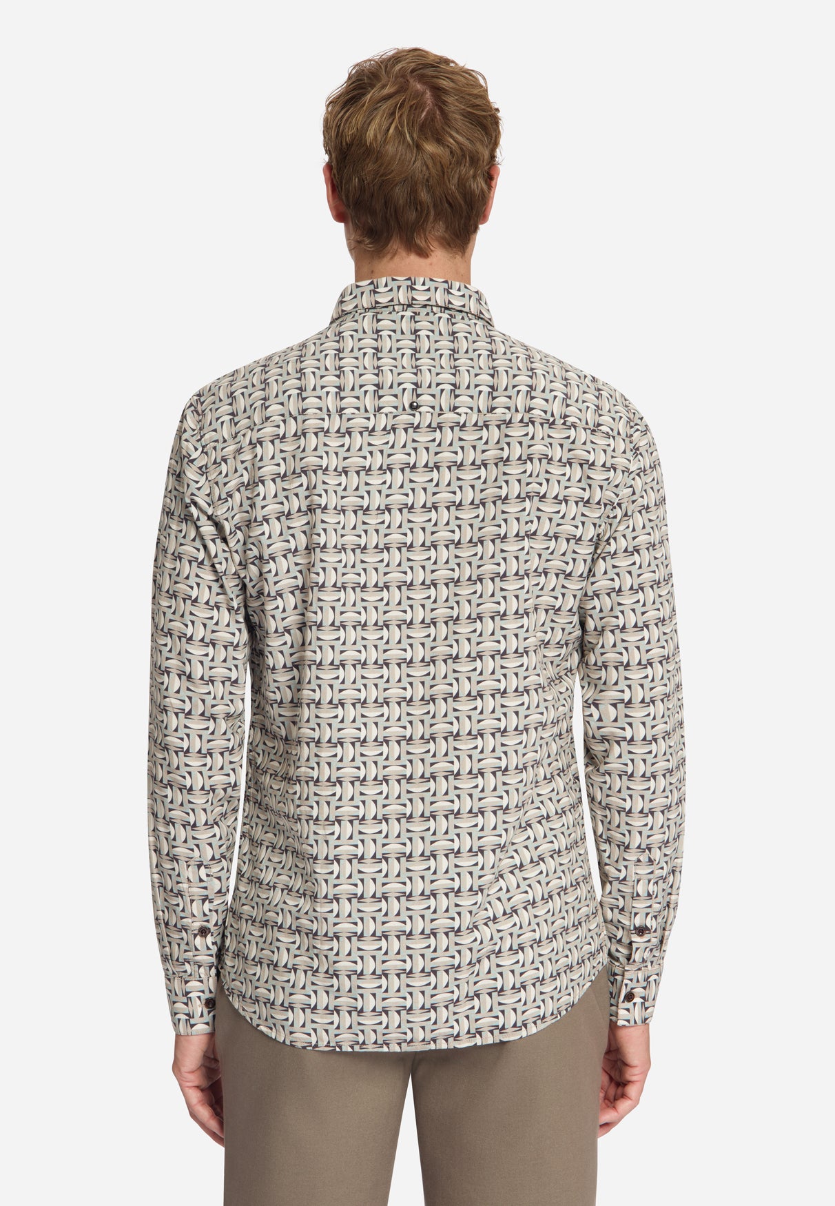 Overhemd Met Allover Print | Stone