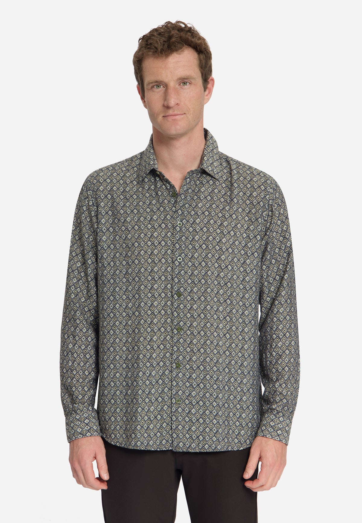 Overhemd met all-over print | Moss