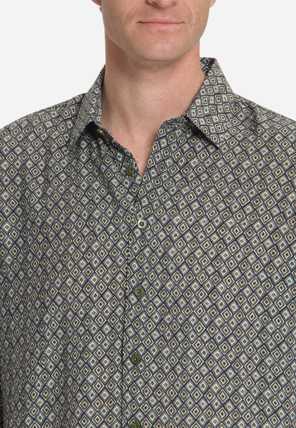 Overhemd met all-over print | Moss