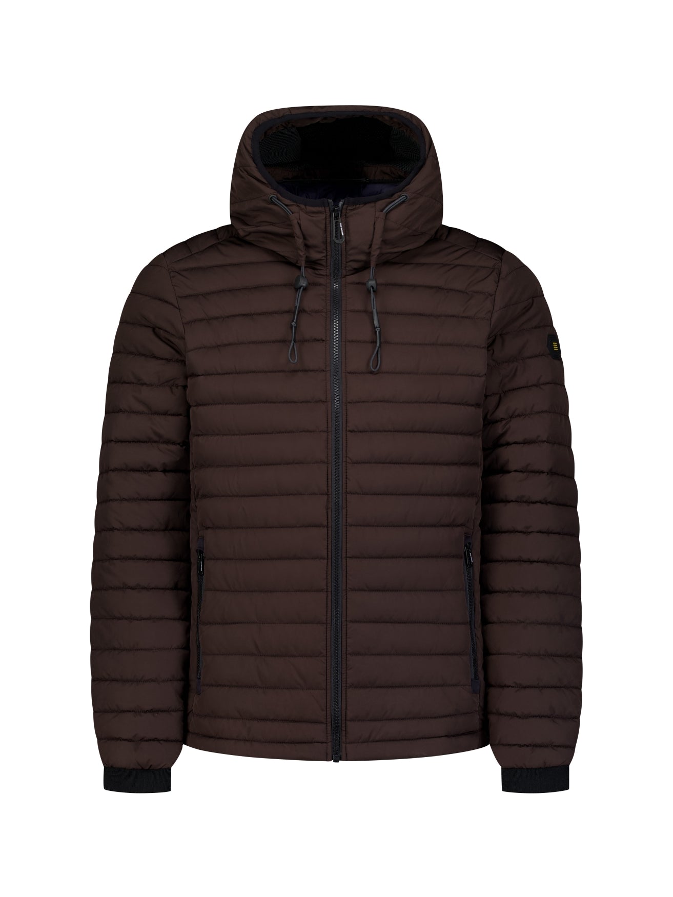 Gewatteerde Jas Met Capuchon | Dark Brown