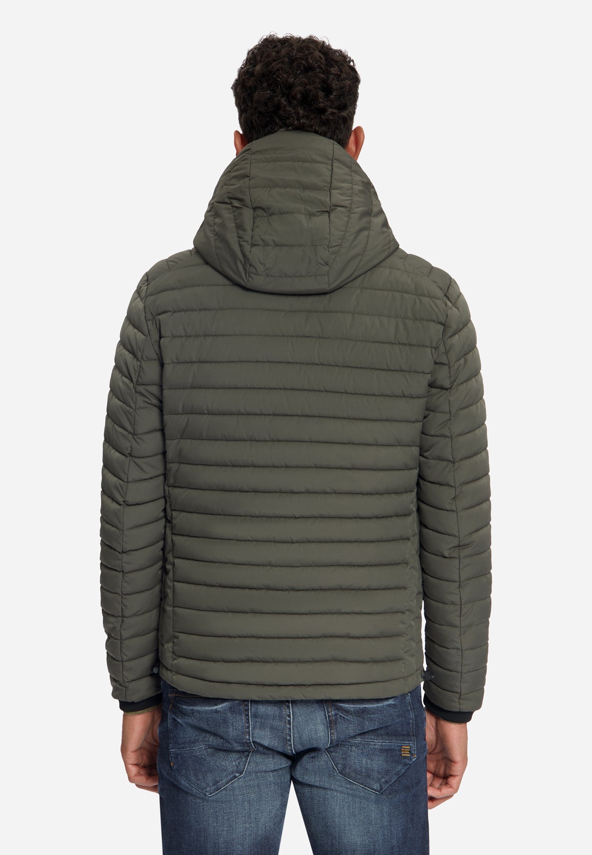 Gewatteerde Jas Met Capuchon | Army