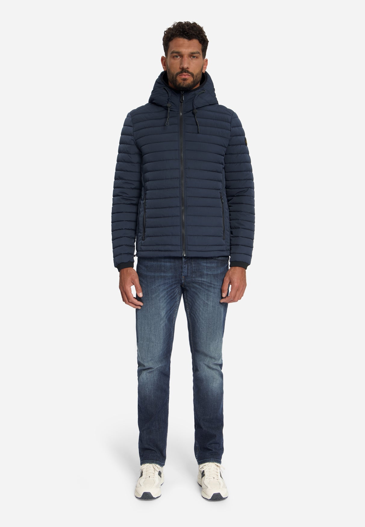 Gewatteerde Jas Met Capuchon | Night