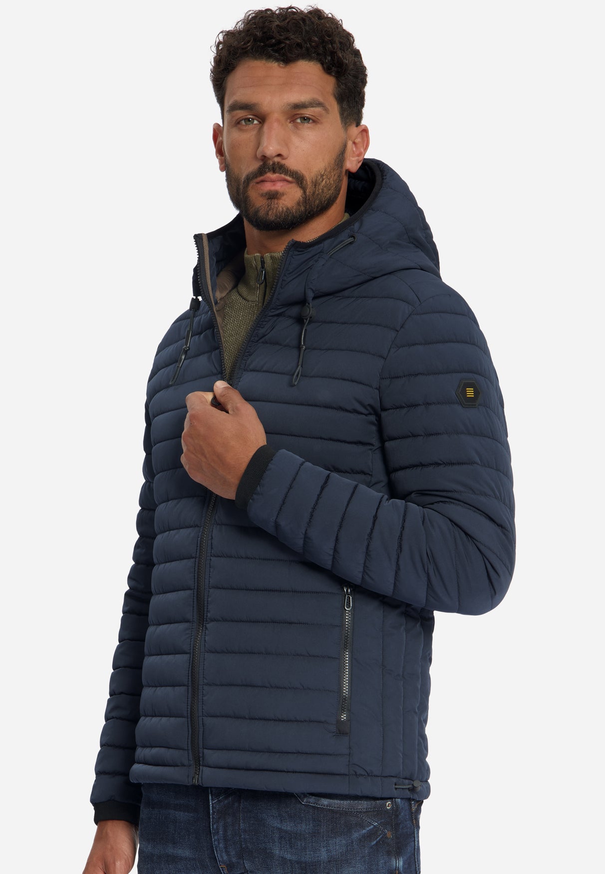 Gewatteerde Jas Met Capuchon | Night