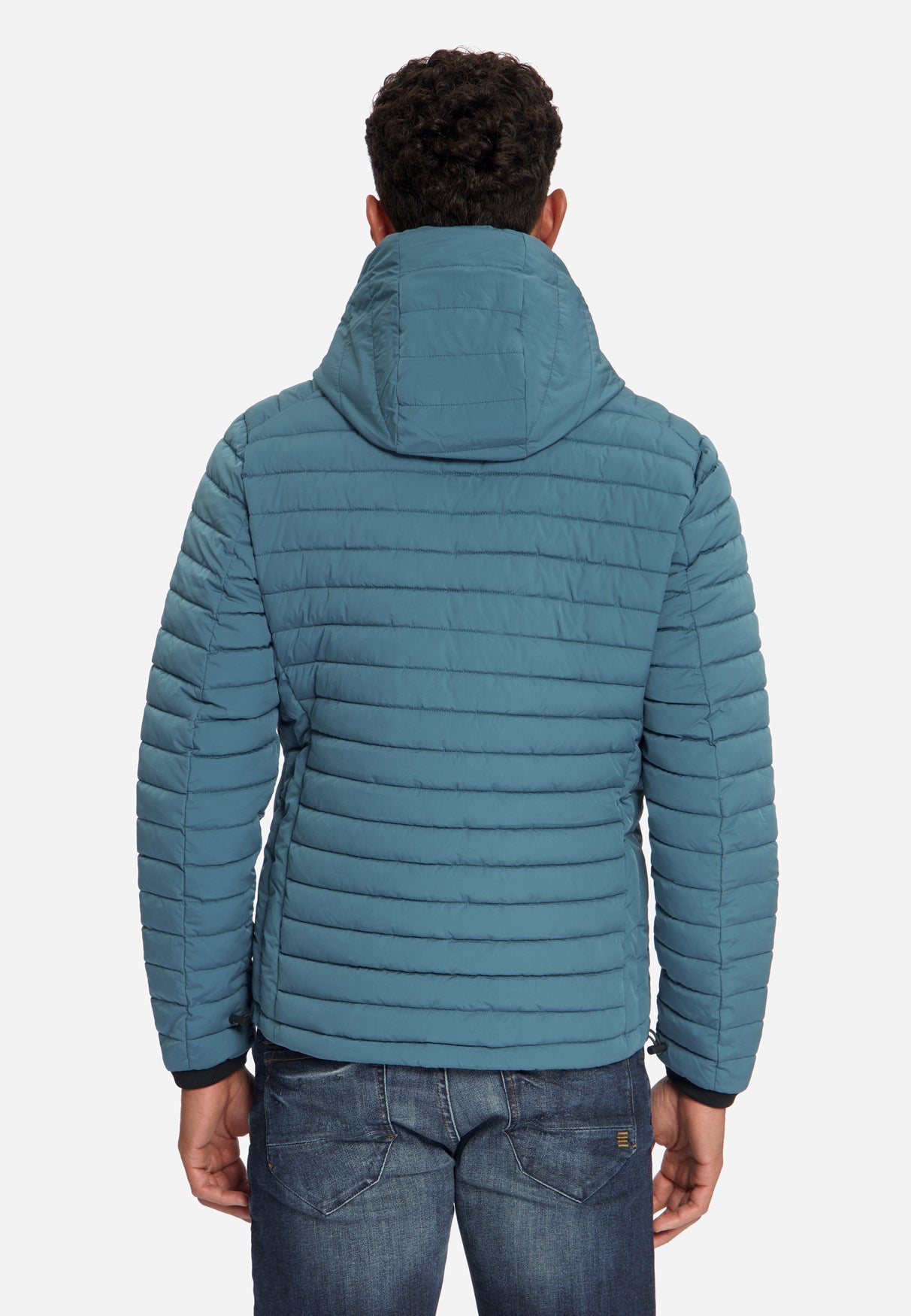 Gewatteerde Jas Met Capuchon | Shadow Blue