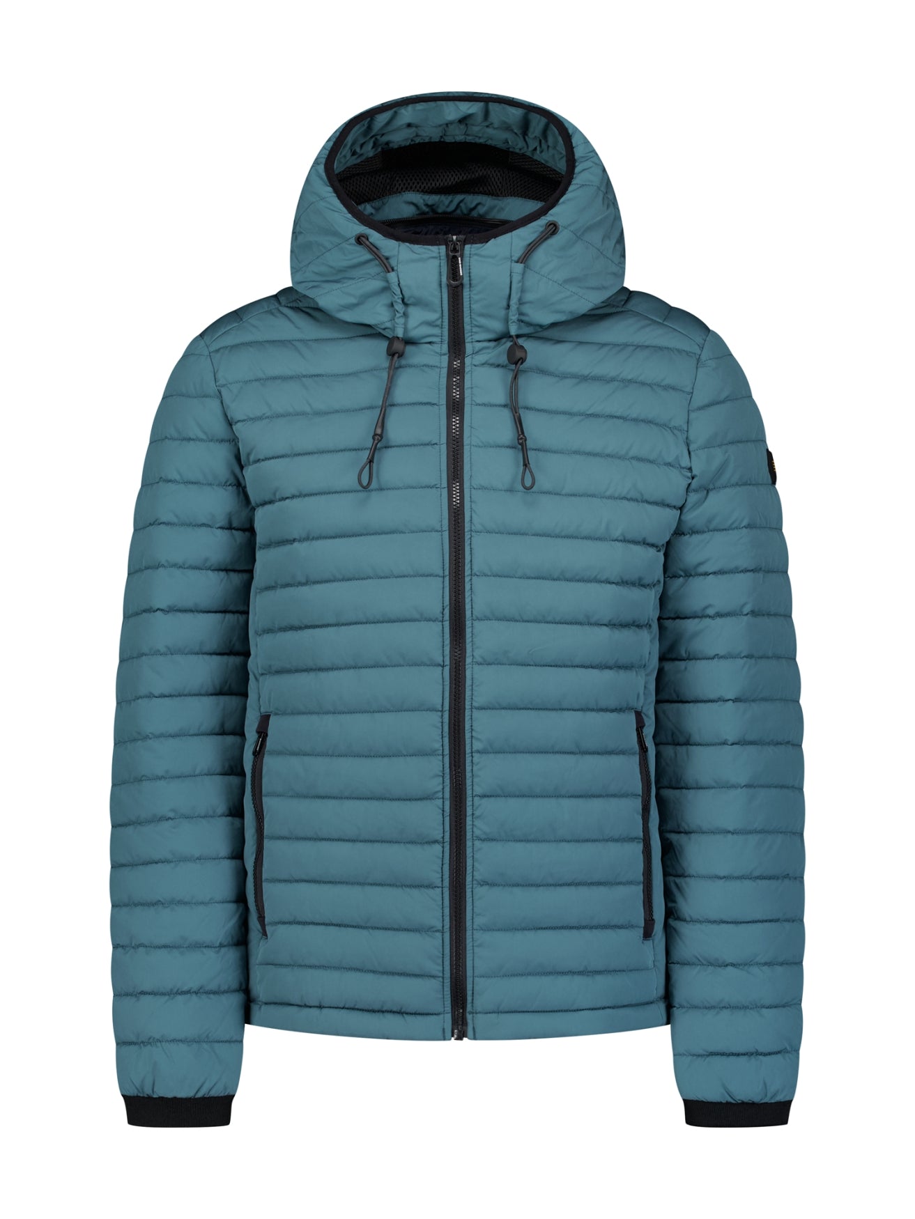 Gewatteerde Jas Met Capuchon | Shadow Blue