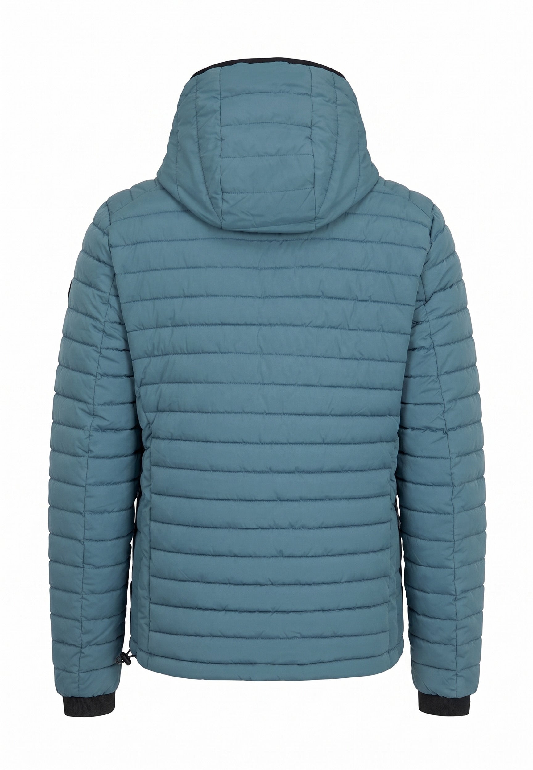 Gewatteerde Jas Met Capuchon | Shadow Blue