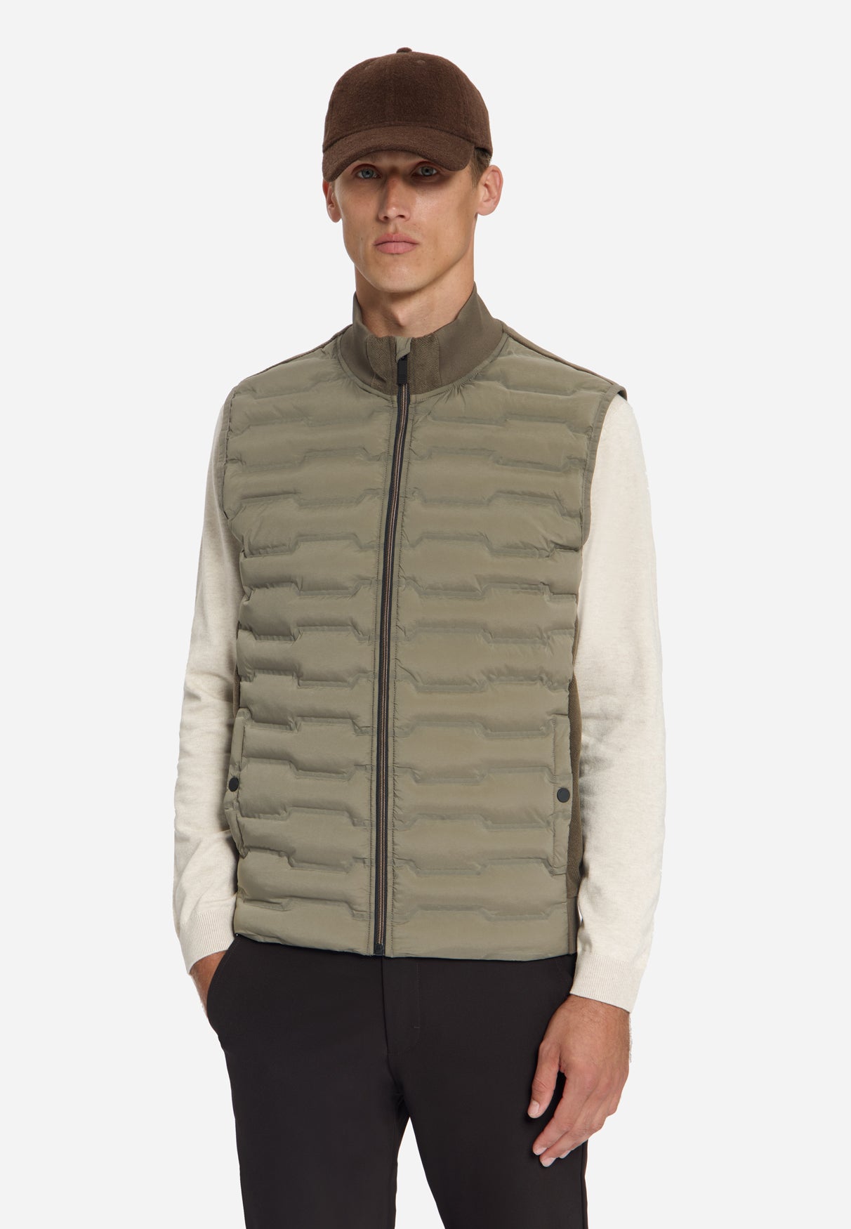 Gevoerde Bodywarmer | Mud