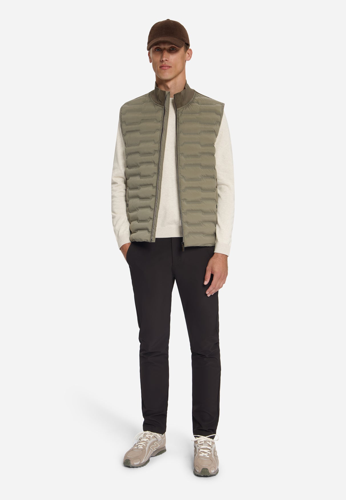 Gevoerde Bodywarmer | Mud
