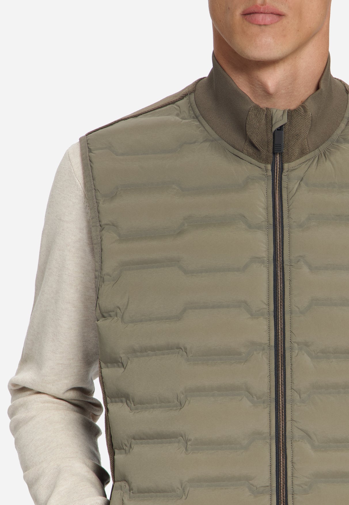 Gevoerde Bodywarmer | Mud