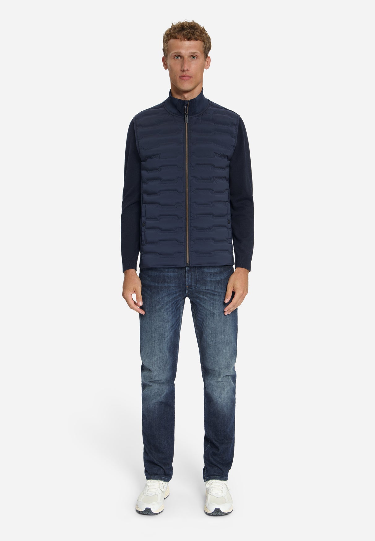Gevoerde Bodywarmer | Dark Night