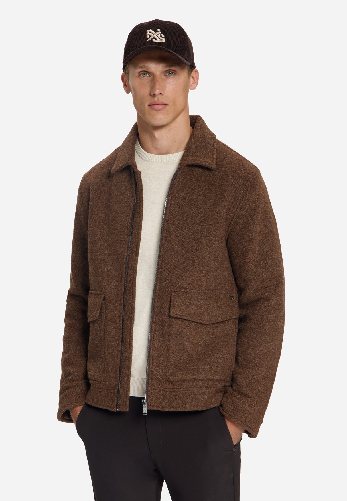 Wollen Jas | Light Brown