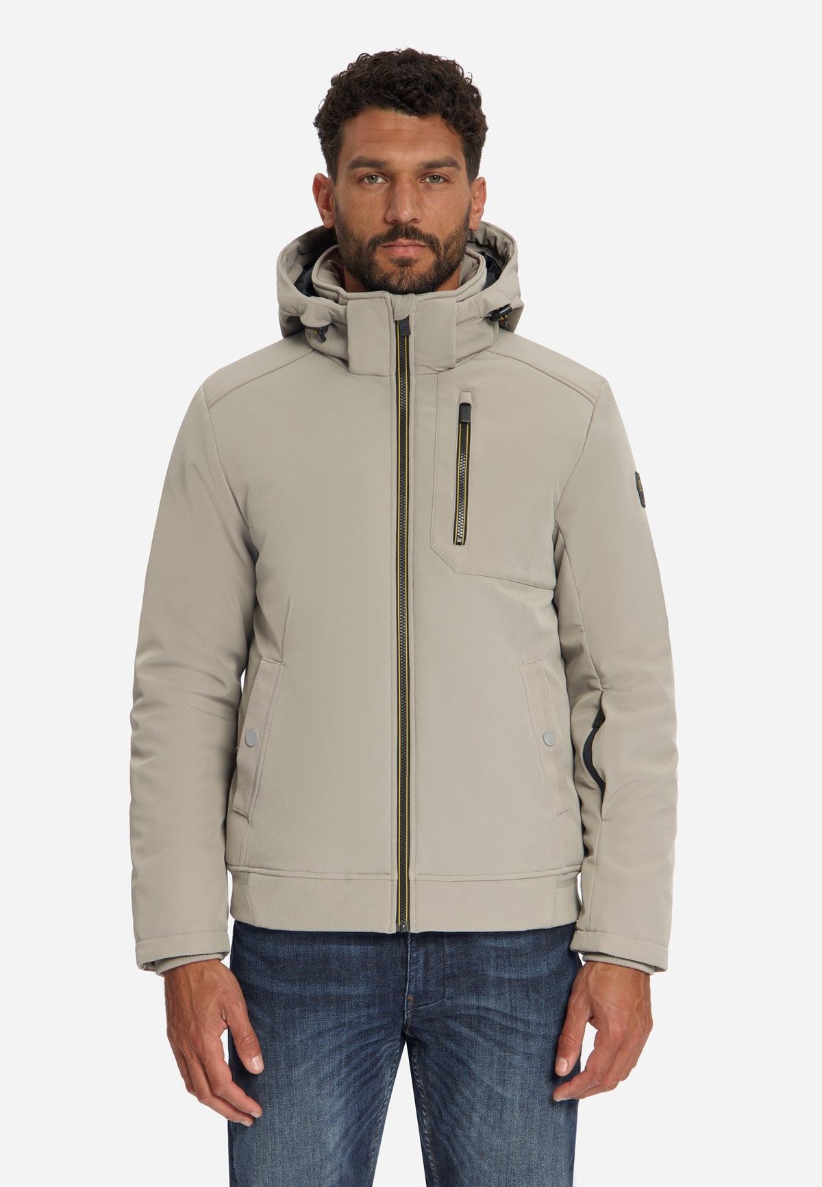 Softshell jas | Taupe