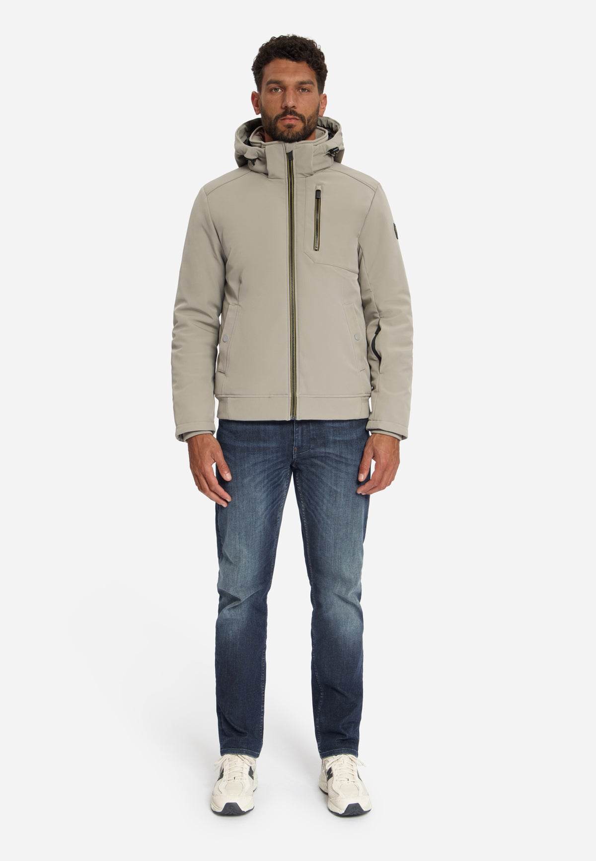 Softshell jas | Taupe