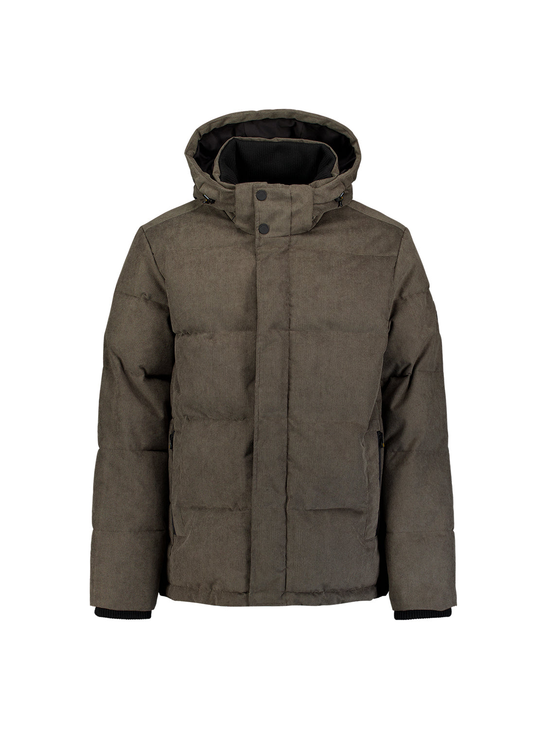 Corduroy-jas met capuchon | Army