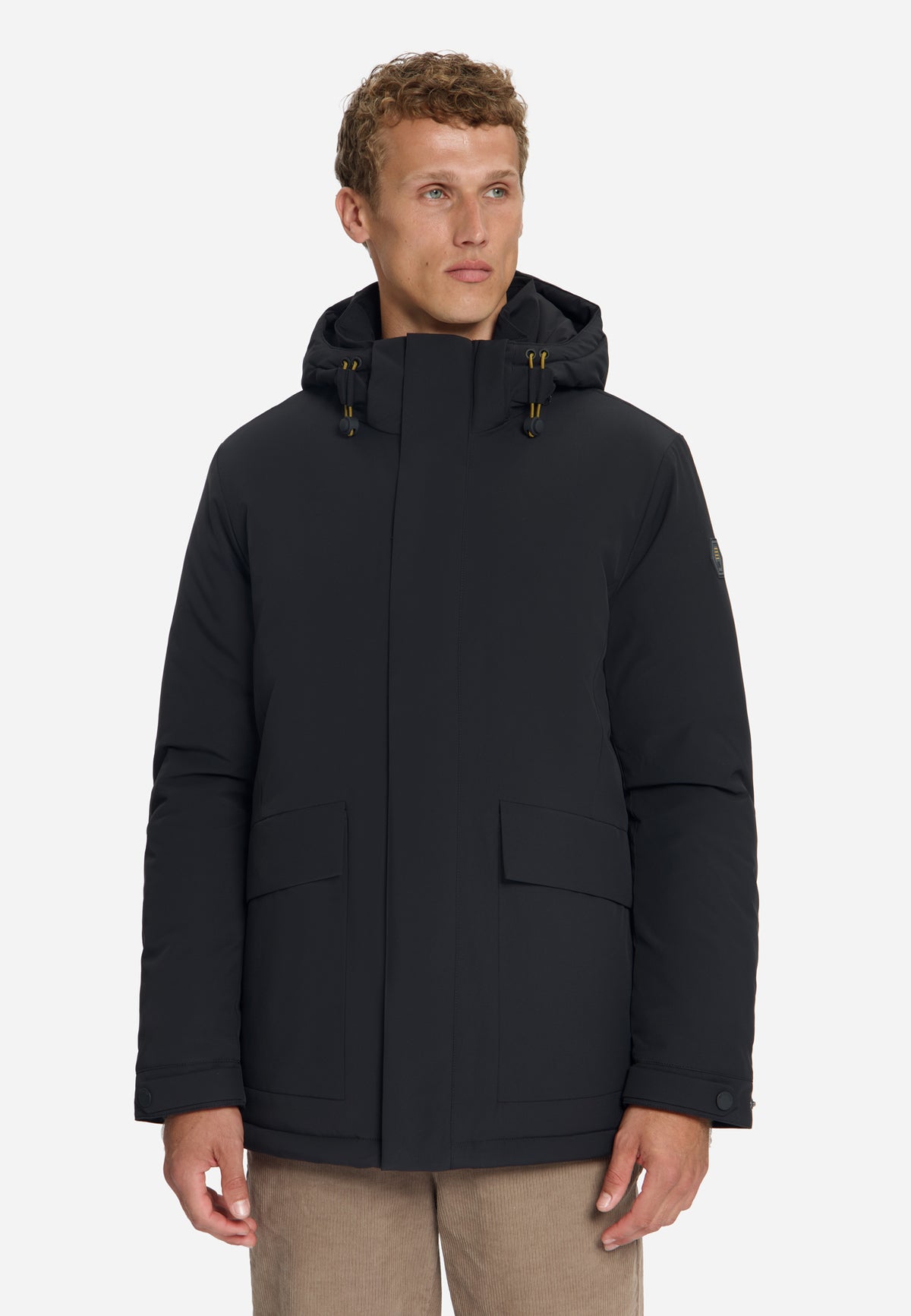 Parka jas met capuchon | Black