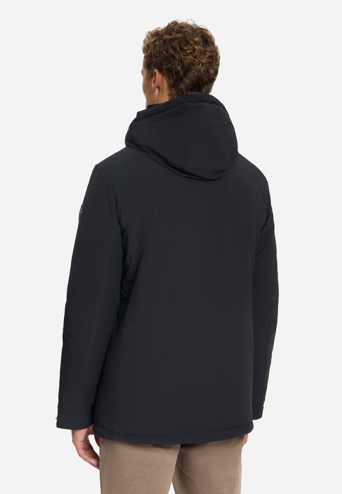 Parka jas met capuchon | Black