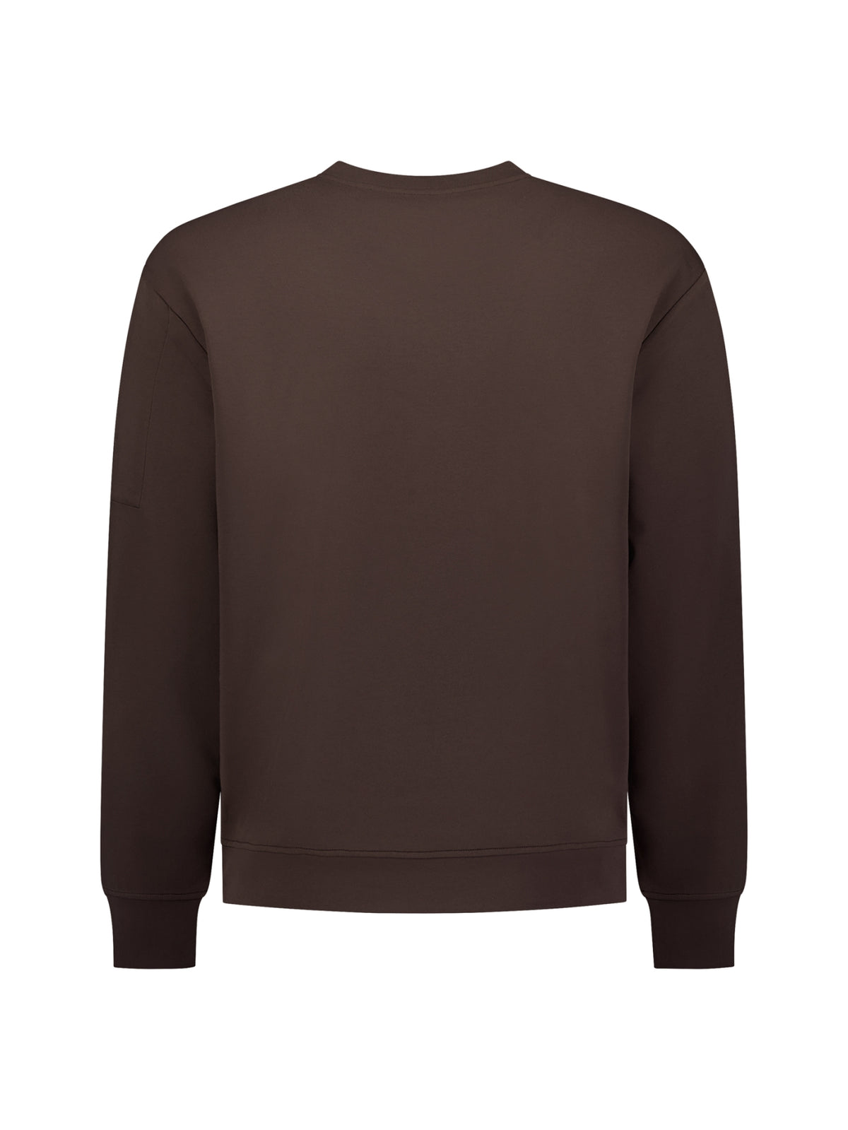 Sweater met ronde hals | Dark Brown
