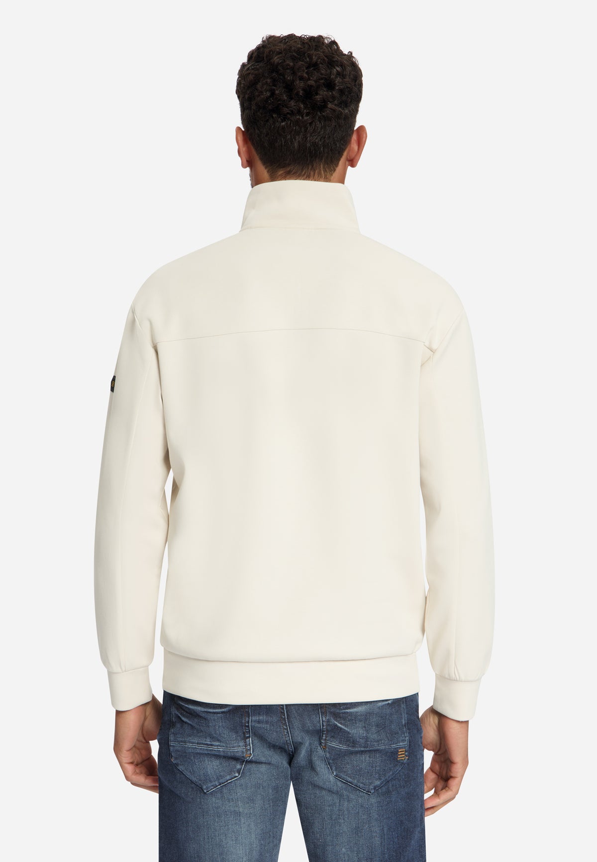 Half-zip sweater | Stone