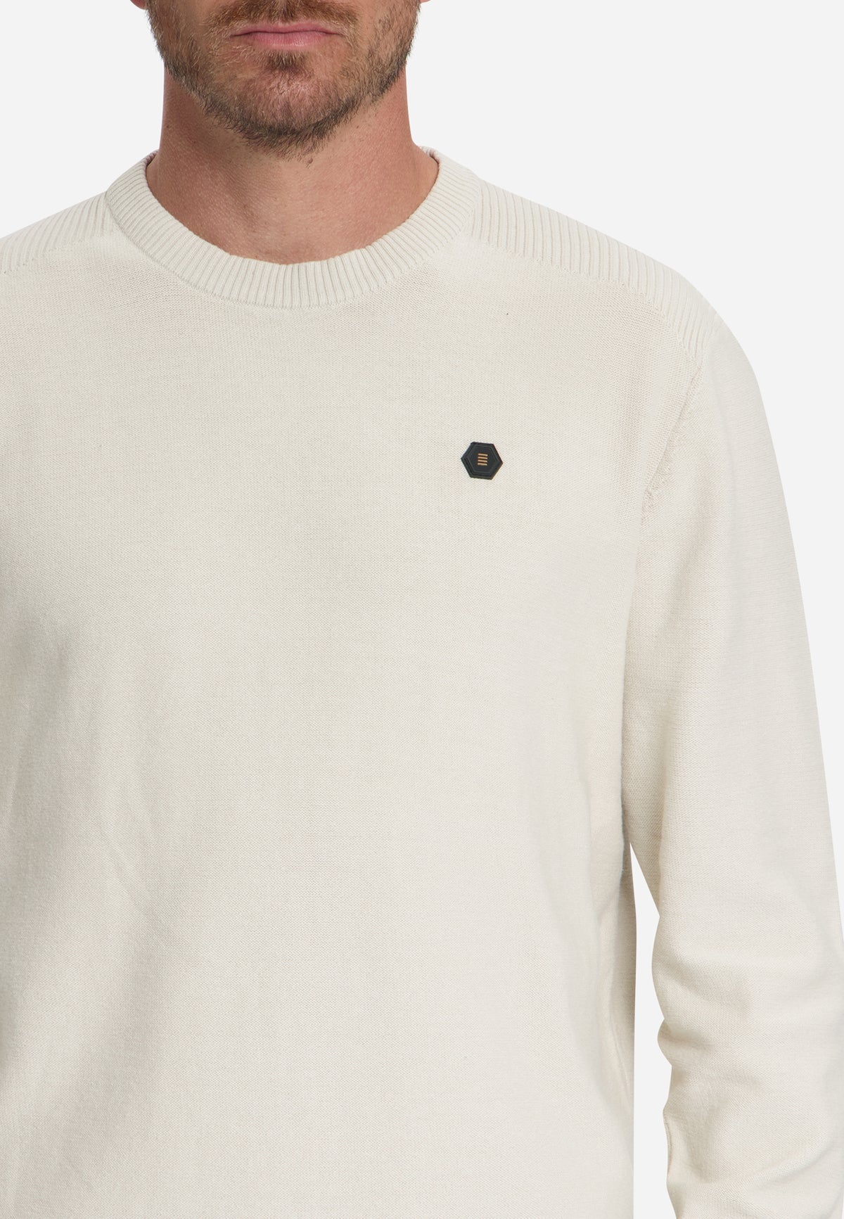 Trui met ronde hals | Stone