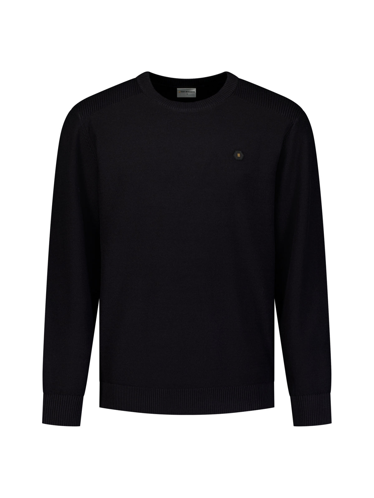Trui met ronde hals | Black
