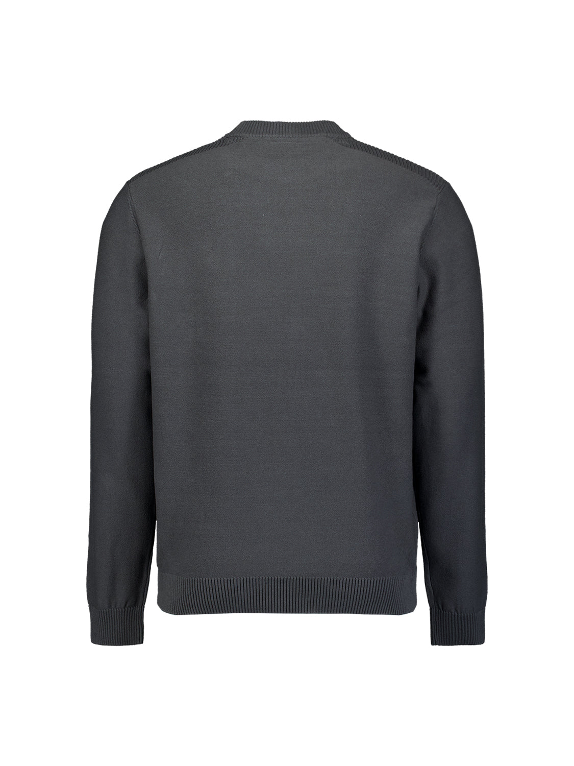 Trui met ronde hals | Dark Steel