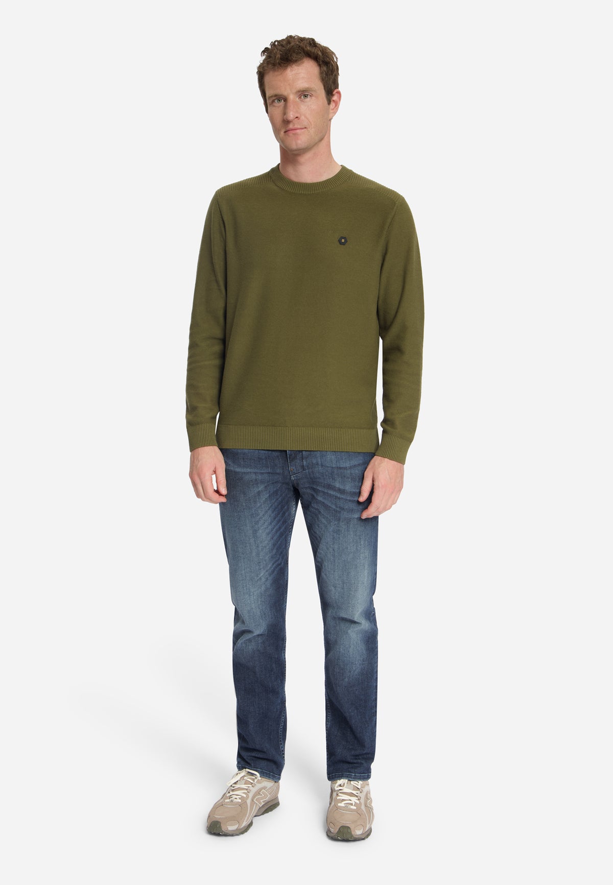 Trui met ronde hals | Moss