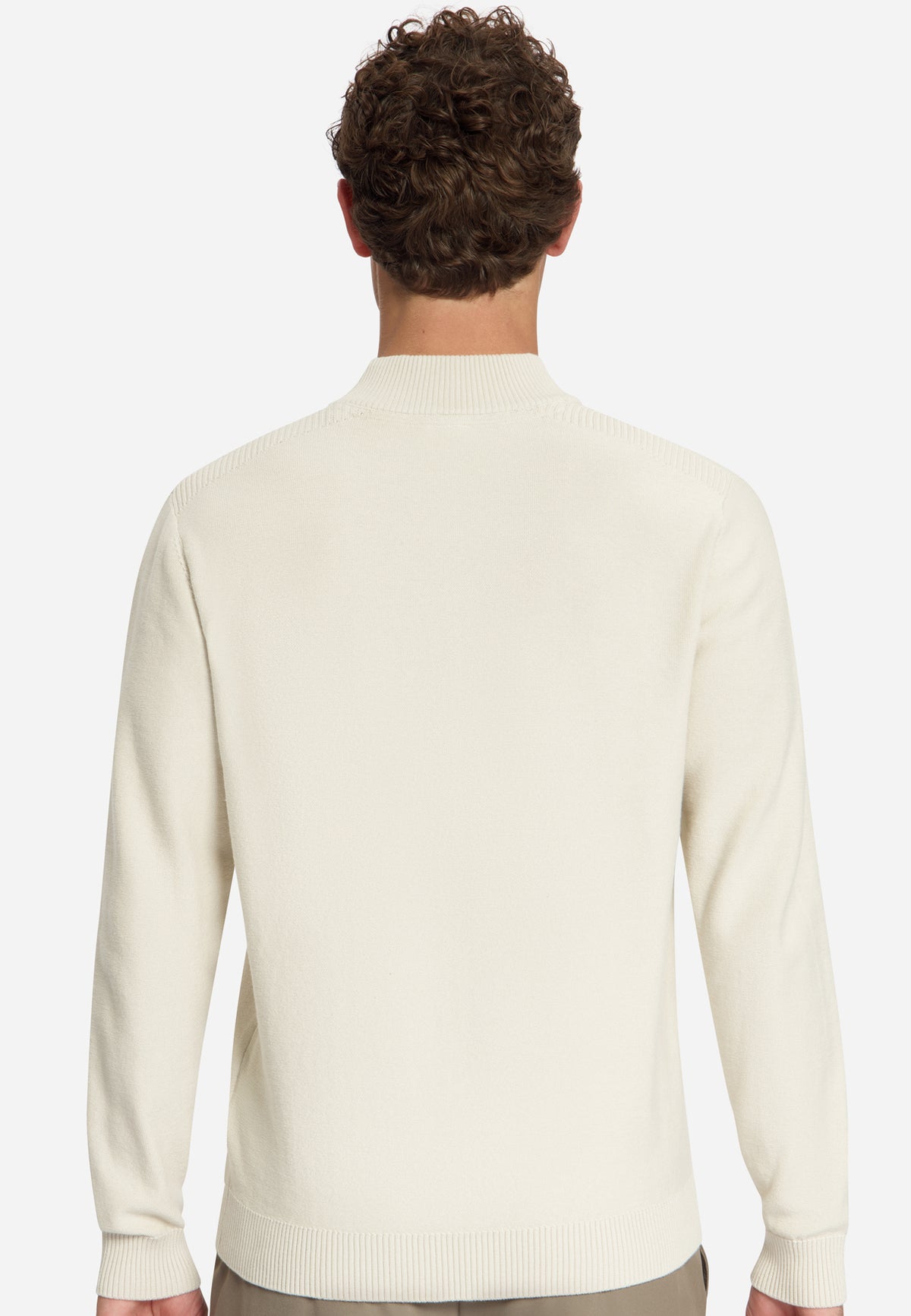 Half-zip trui | Stone