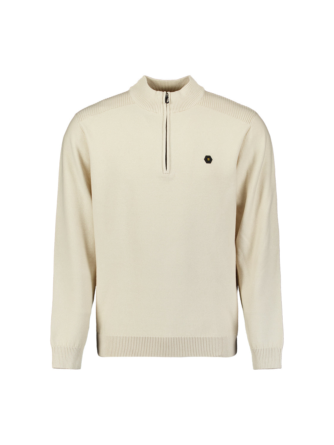 Half-zip trui | Stone