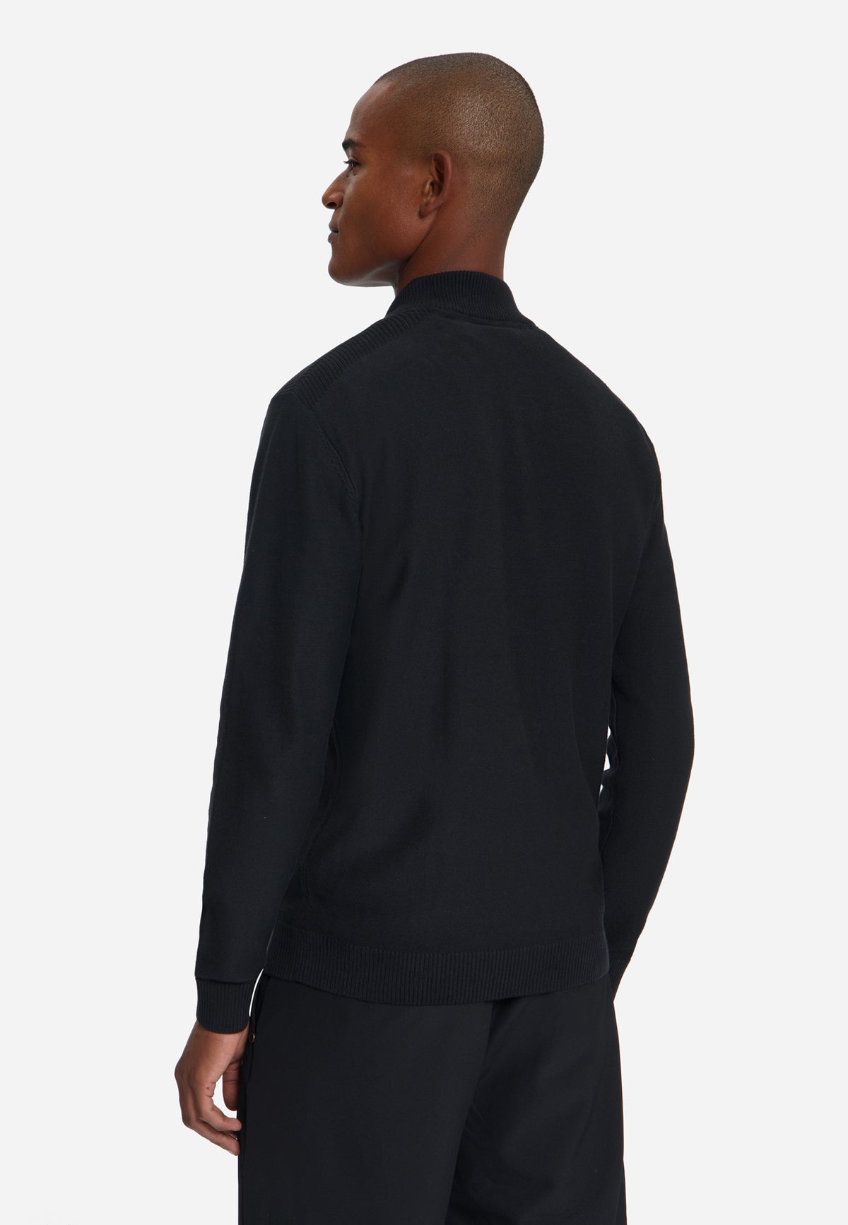 Half-zip trui | Black