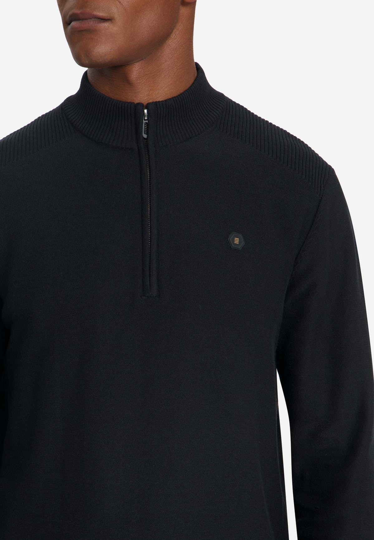 Half-zip trui | Black