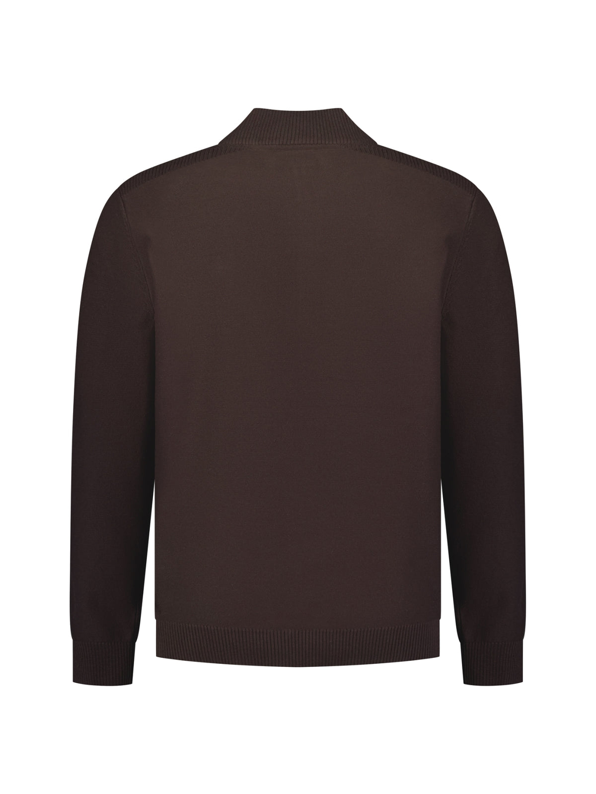 Half-zip trui | Dark Brown