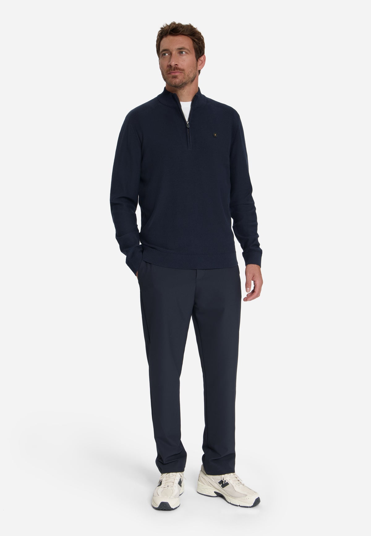Half-zip trui | Dark Night