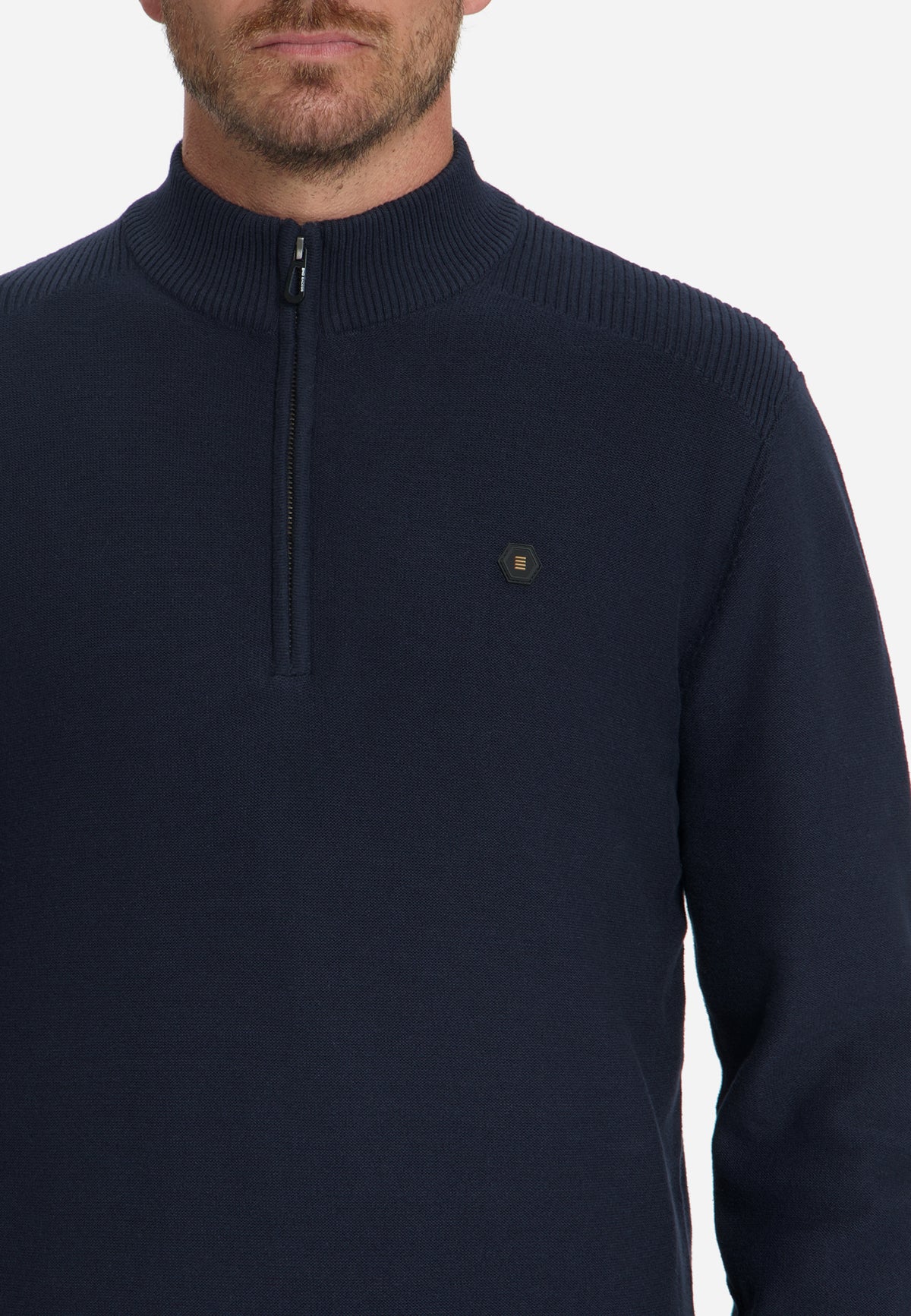 Half-zip trui | Dark Night