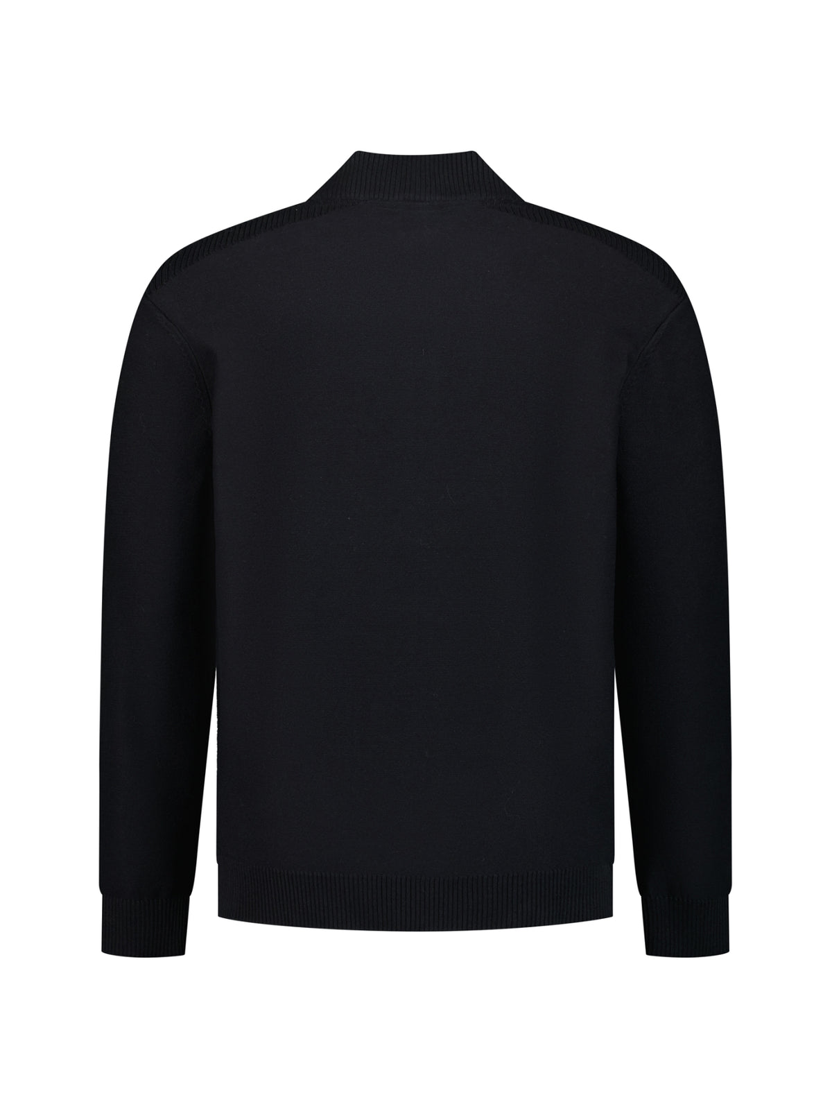 Vest met ritssluiting | Black
