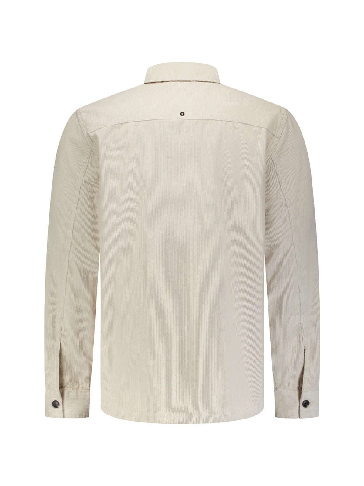 Corduroy overshirt | Stone
