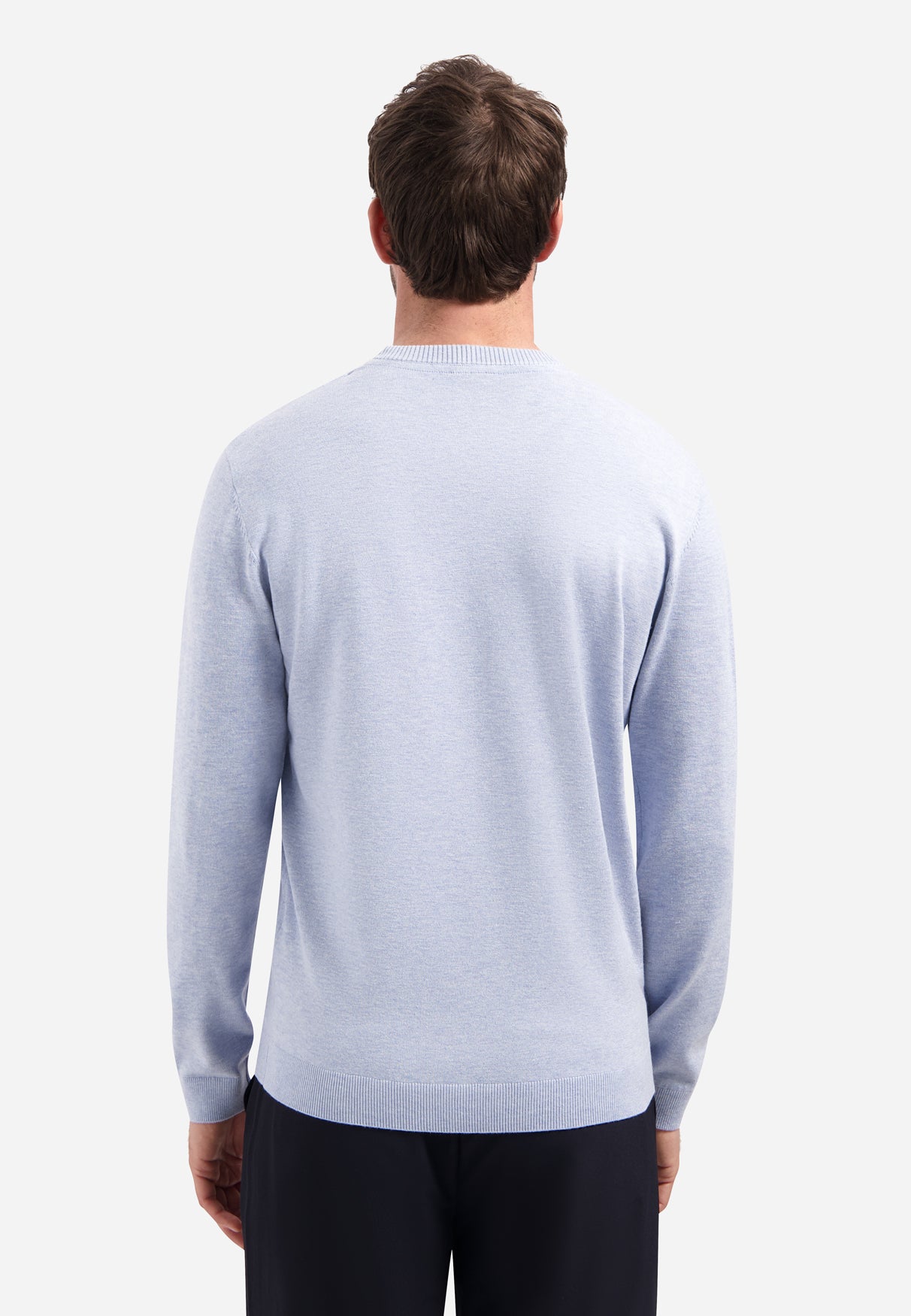 Timeless Basics Melange trui | Blue
