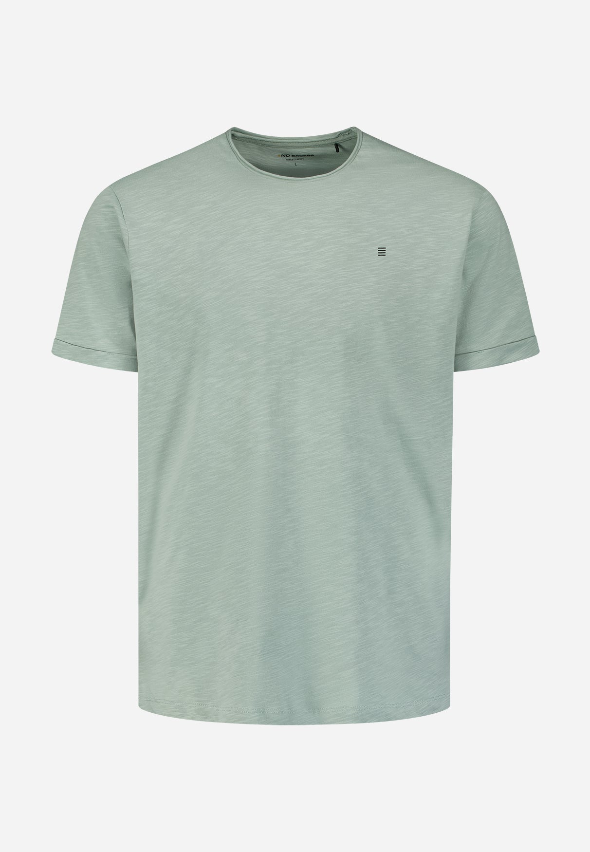 Timeless Basics Ronde Hals T-shirt | Smoke