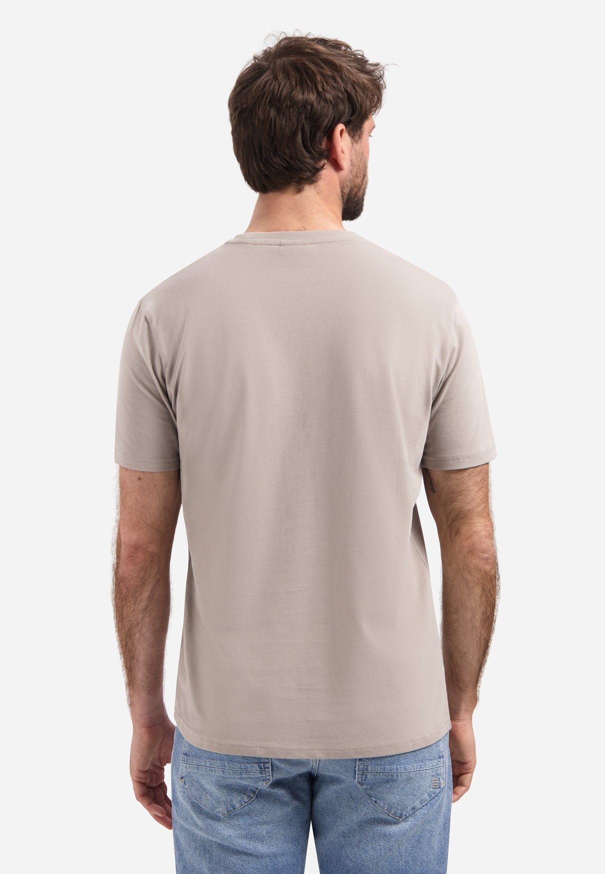 Timeless Basics Zacht T-shirt | Clay