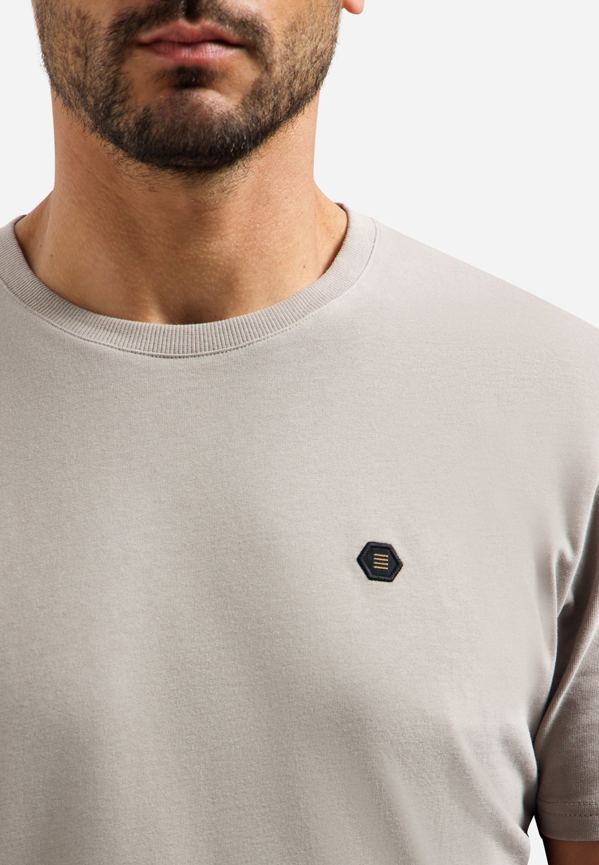 Timeless Basics Zacht T-shirt | Clay