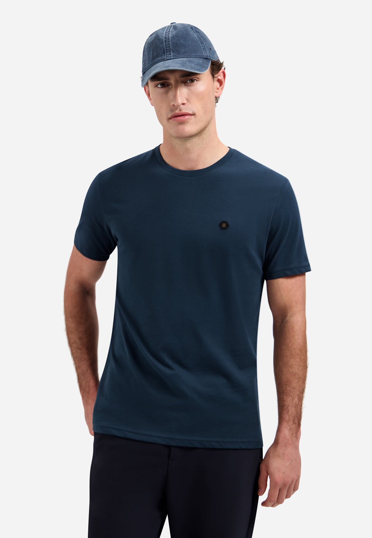 Timeless Basics Zacht T-shirt | Night