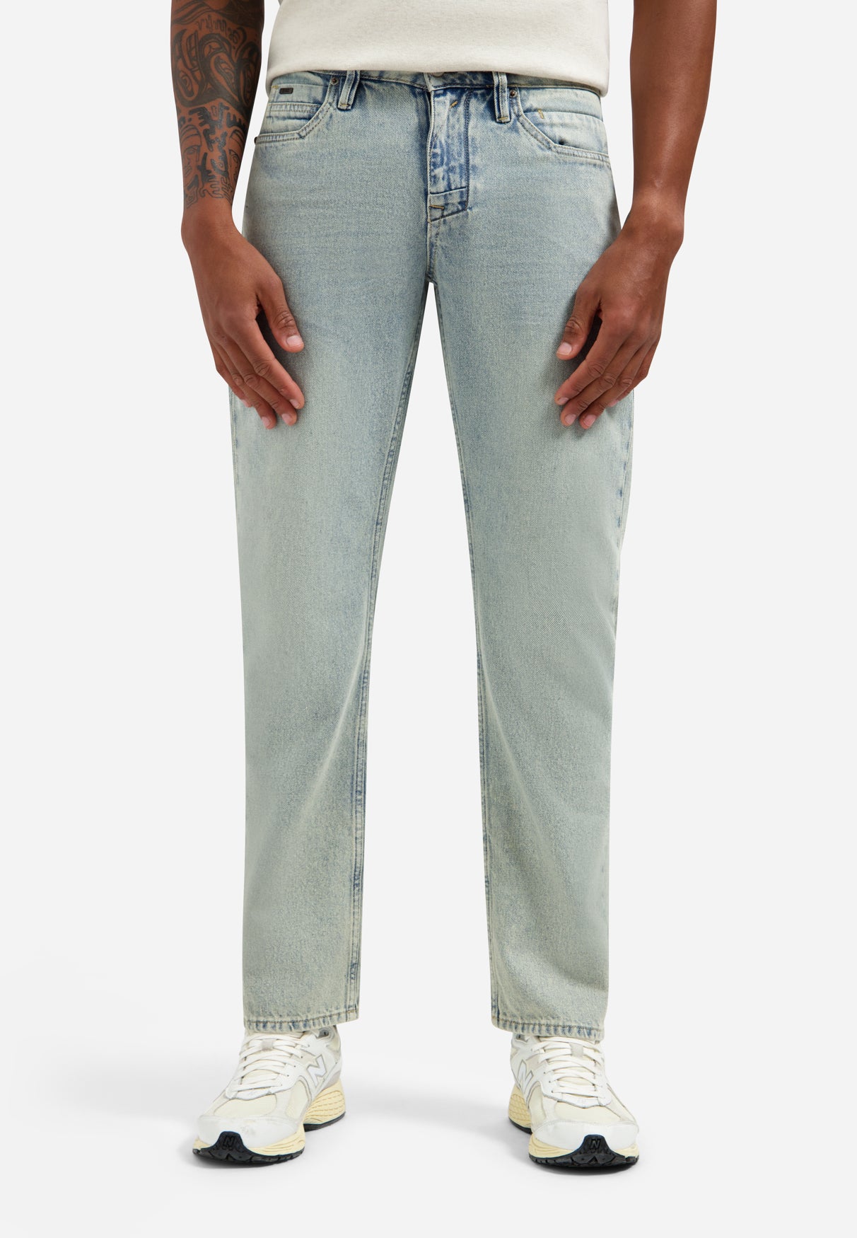 Relaxed fit jeans | Stone Used Denim