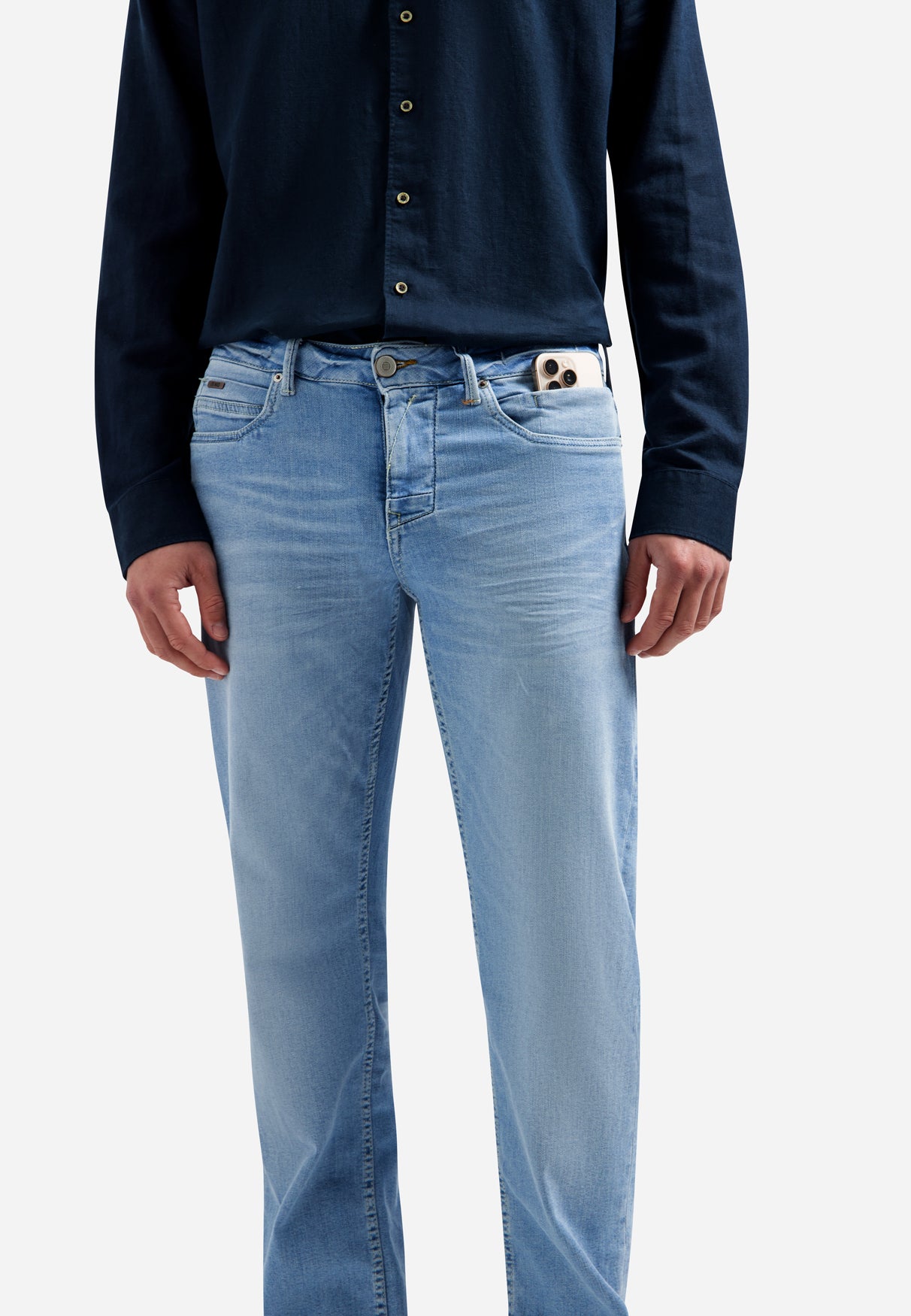 Relaxed fit jeans | Bleach Denim