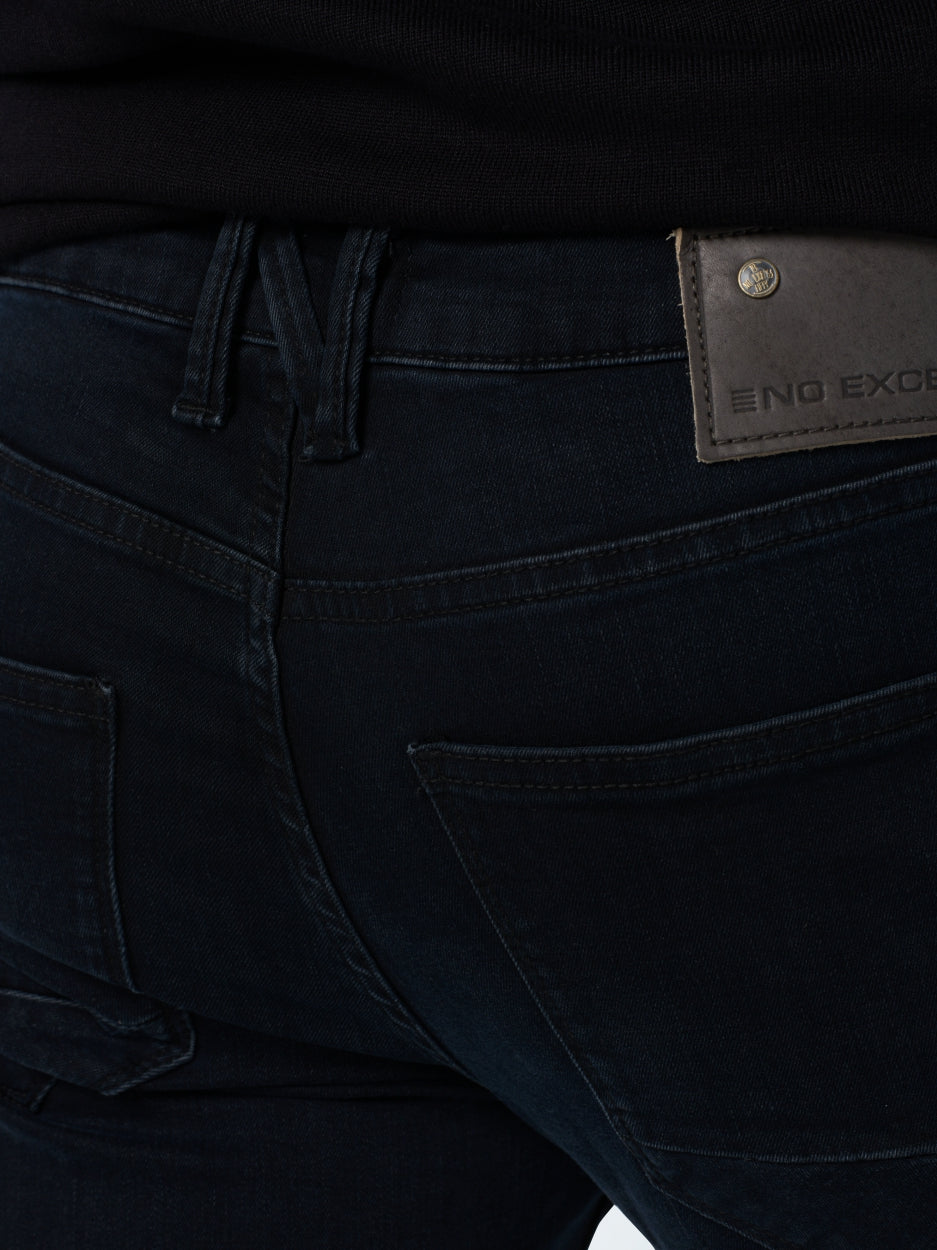 Denim, slim fit 711, dark denim stretch | Lengte 36